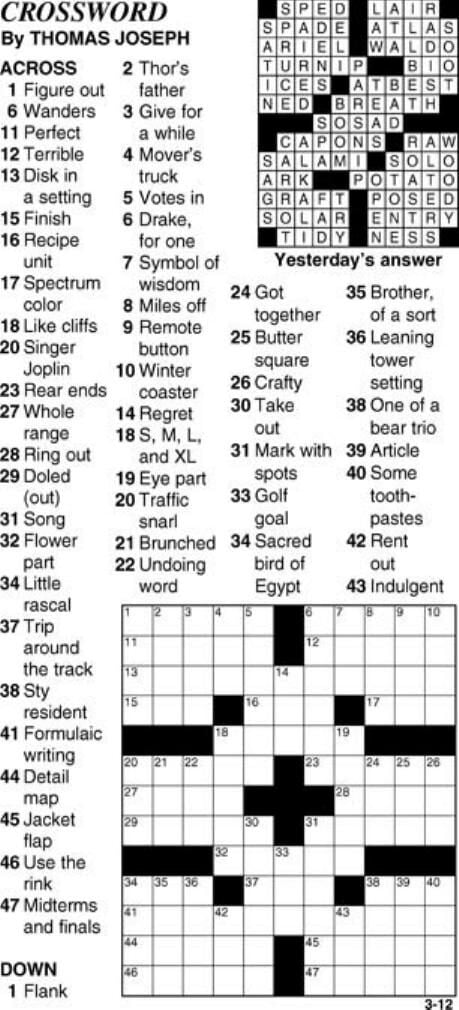 March 12 2024 Crossword State Journal Com   65efc3ae223e0.preview 