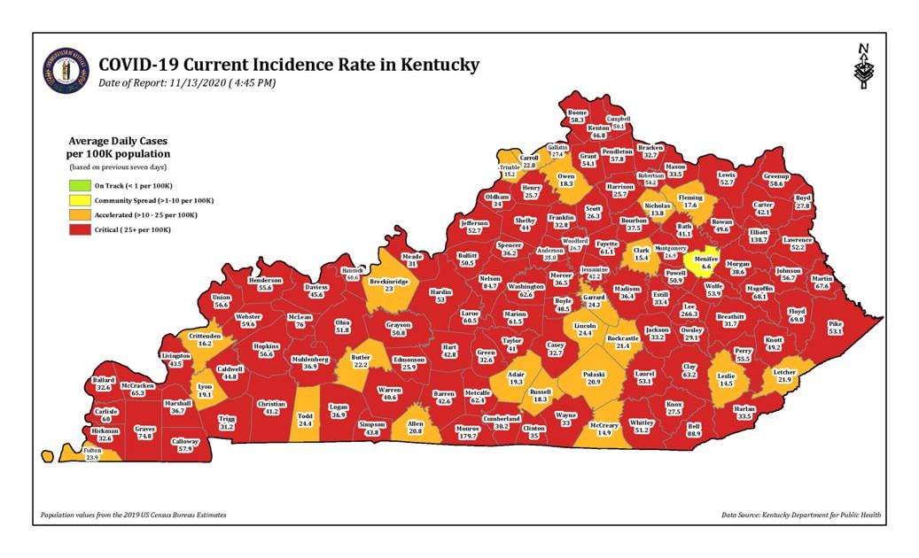 Franklin County sees highest weekly COVID case count