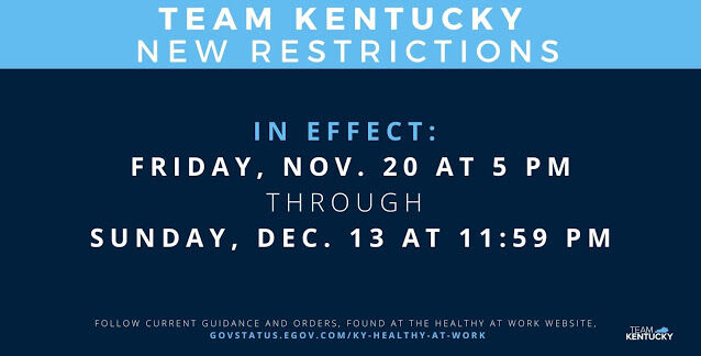 Beshear Releases New Covid Restrictions Including Ban On Indoor Dining At Restaurants Coronavirus Pandemic State Journal Com