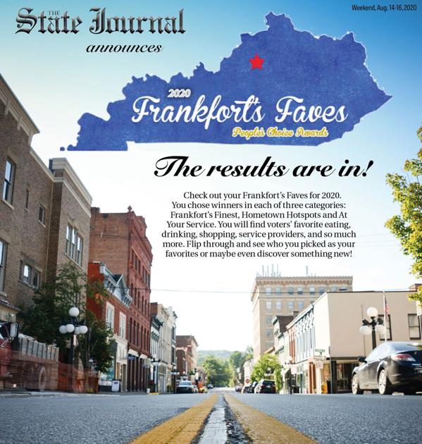 Frankfort Faves 2020 Results News State Journal Com