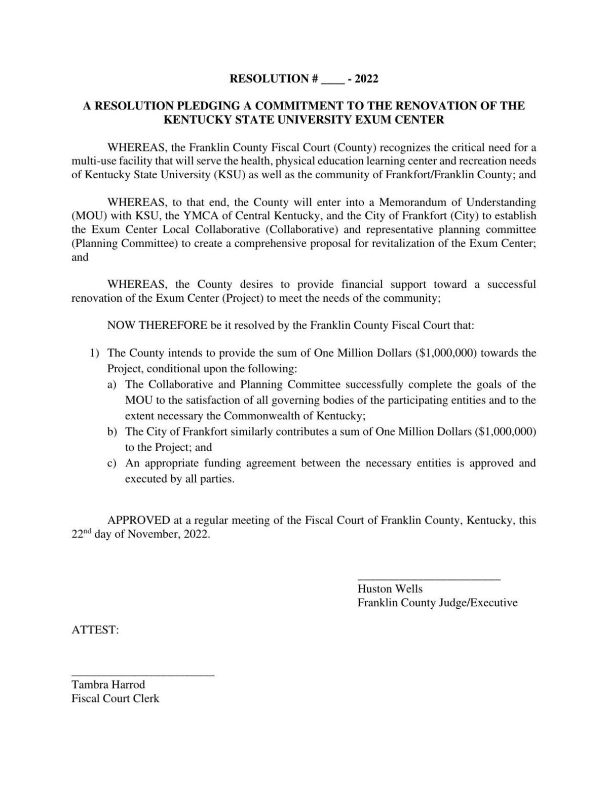 FRANKLIN COUNTY FISCAL COURT KSU YMCA plan pdf state journal com