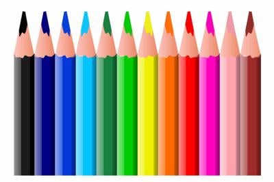 colored pencils