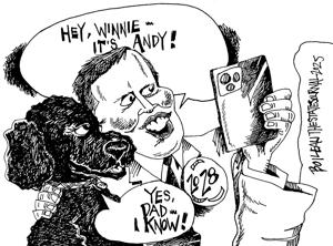 CARTOON: It's Andy!
