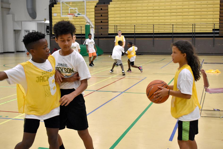 Kids Play At Ksu Basketball Camp Multimedia State Journal Com