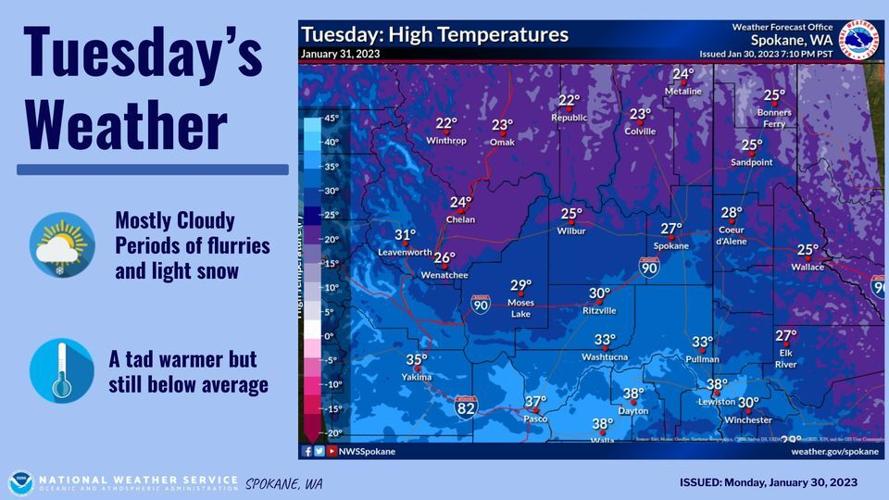 Warming Up, but Light Snow In the Forecast Deer Park Tribune