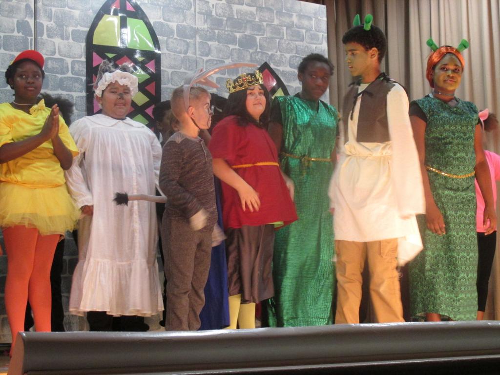 N B Mills Students Debut Shrek The Musical Jr In New