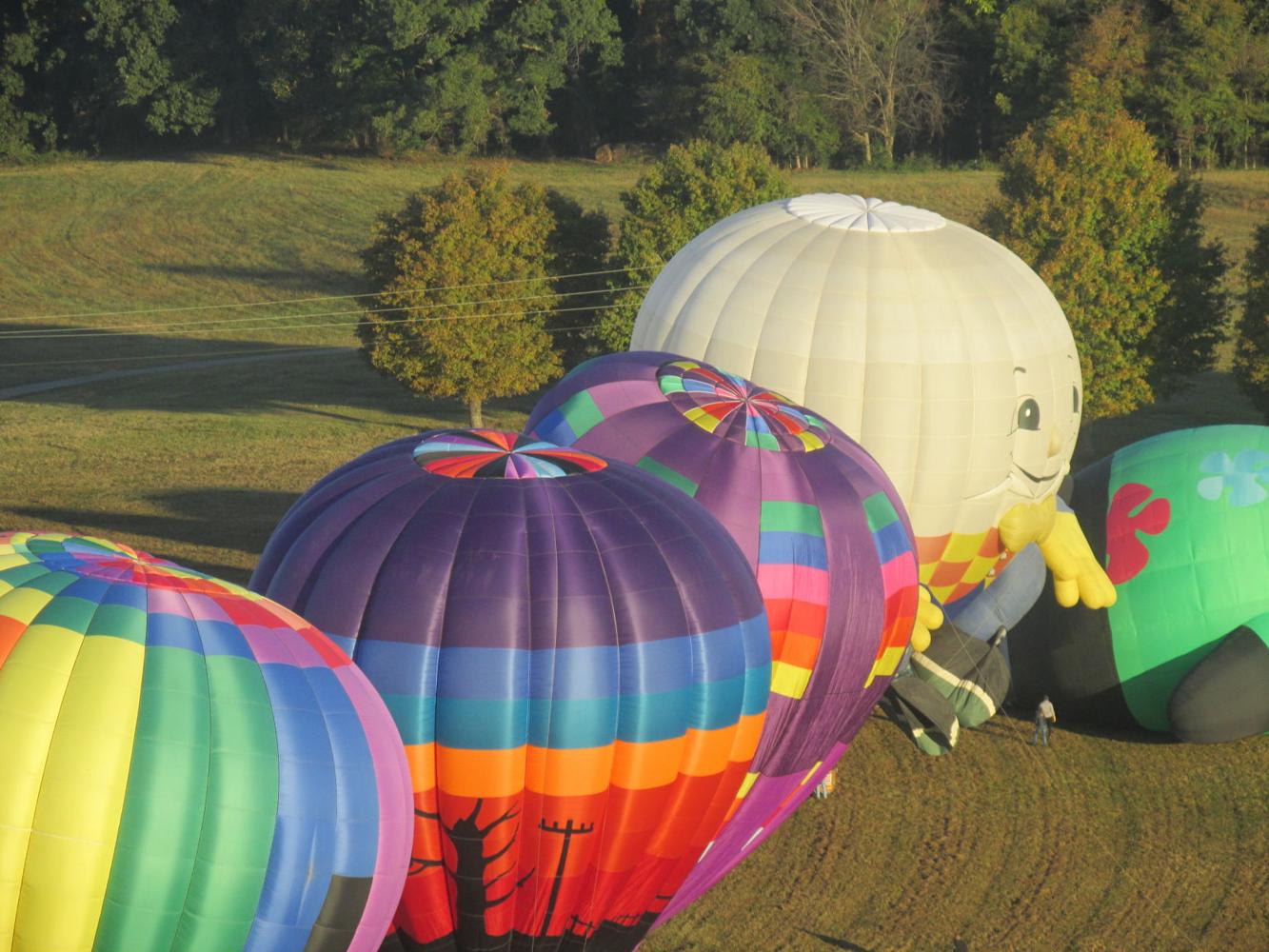 A hot air balloon ride brings excitement, thrills and a sense of