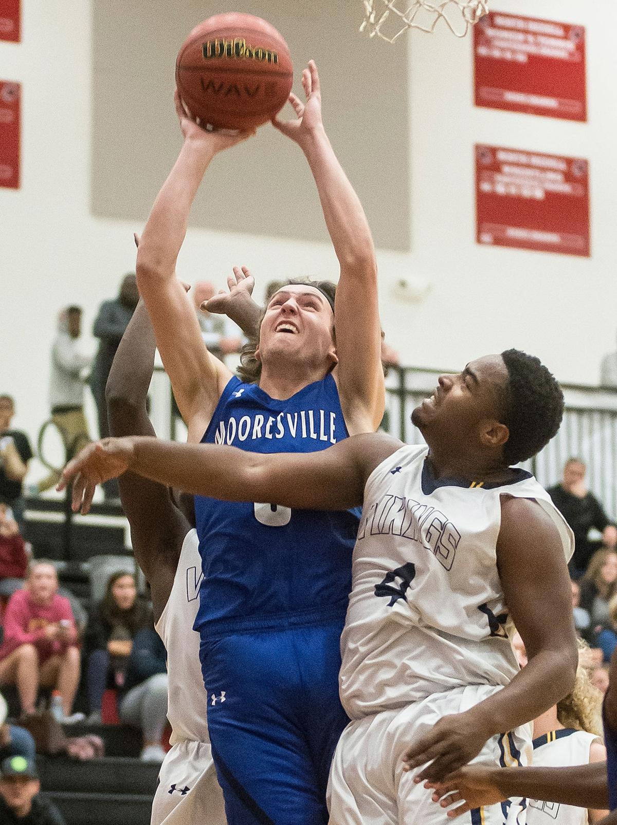 High School Boys Basketball Mooresville Rallies Past South