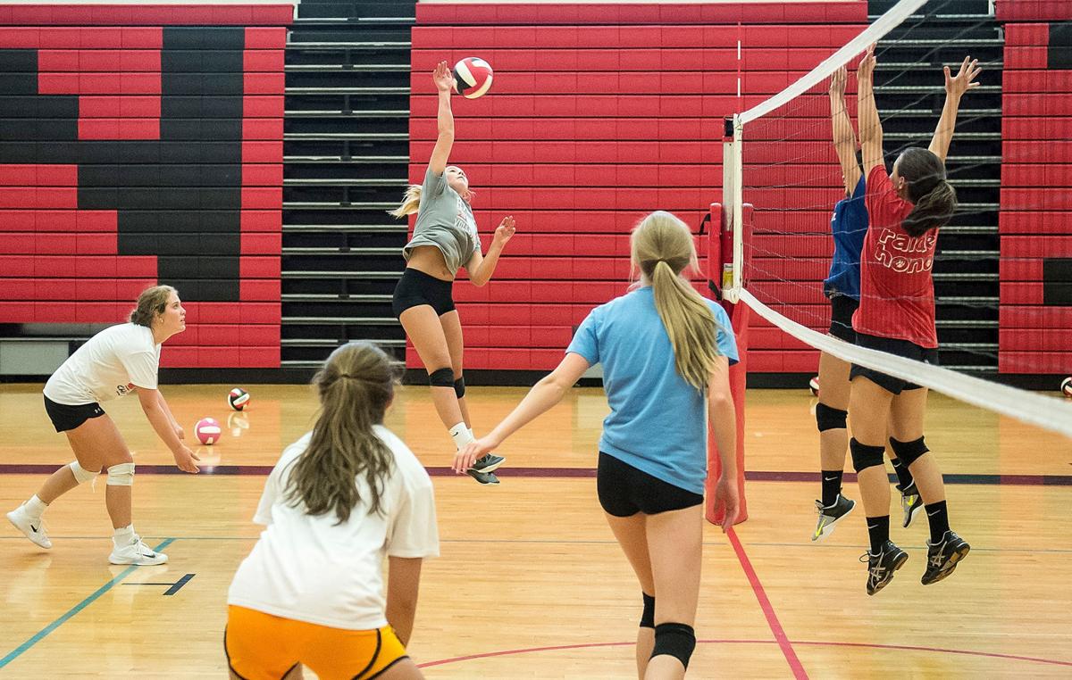 PHOTOS: North Iredell Volleyball Practice