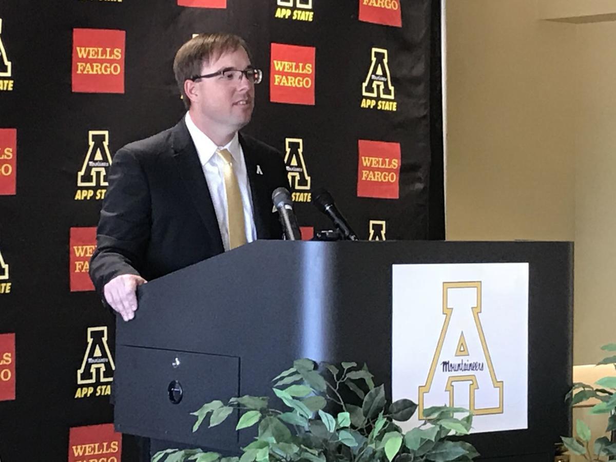 App State Introduces New Football Coach Drinkwitz We Re About