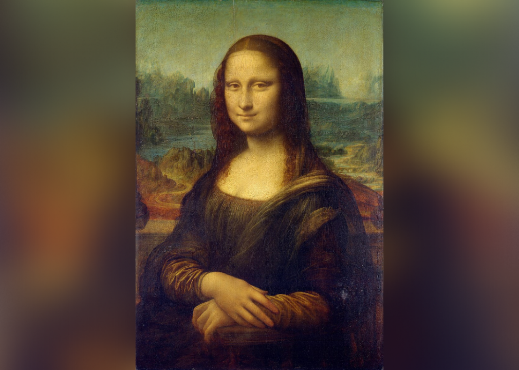 Books and Art: Arizona Muse with the Mona Lisa in the Louvre for