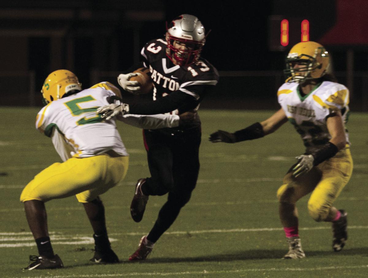 High School Football Patton Scores 20 Second Half Points To