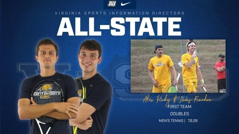 Men’s tennis’ Rudy, Fiandra named to VaSID All-State First Team