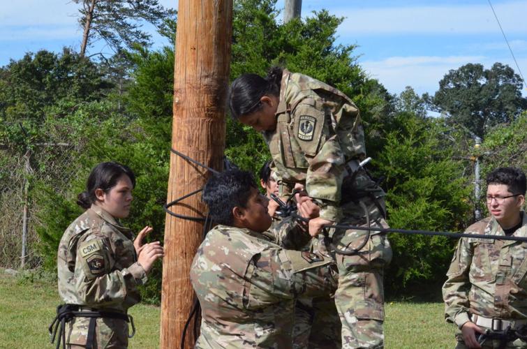 JROTC cadets teamwork on display at Raider Meet