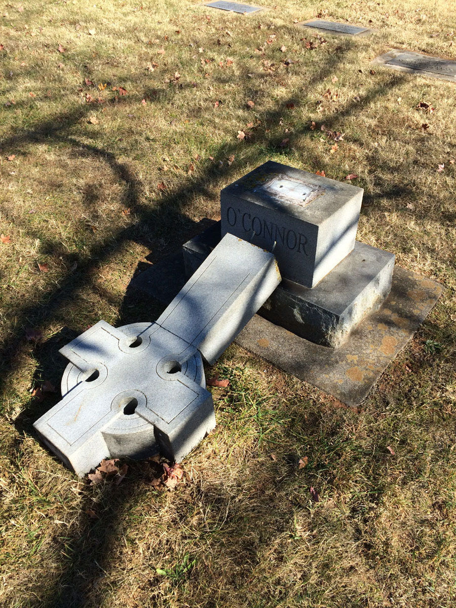 Gravestones vandalized at Oakwood Cemetery in Statesville | Latest ...