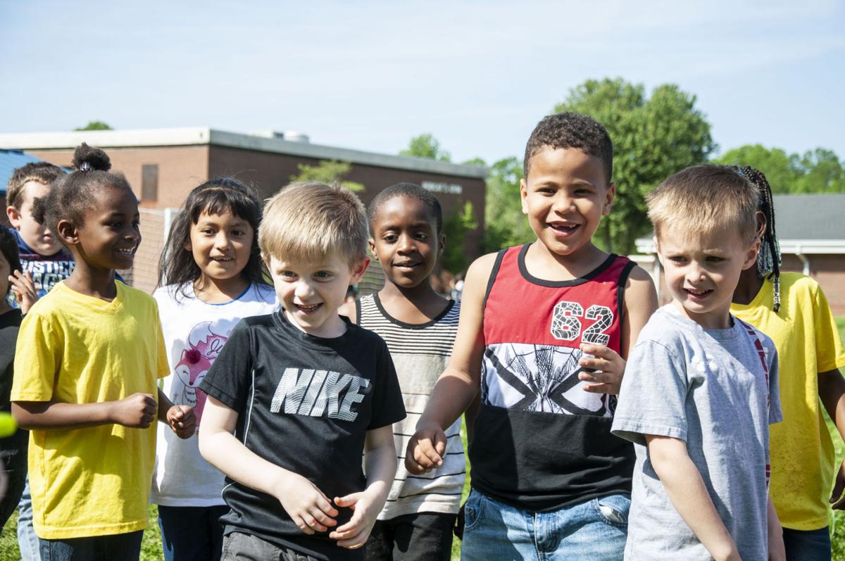 PHOTOS Troutman Elementary supports Relay for Life with Color Run