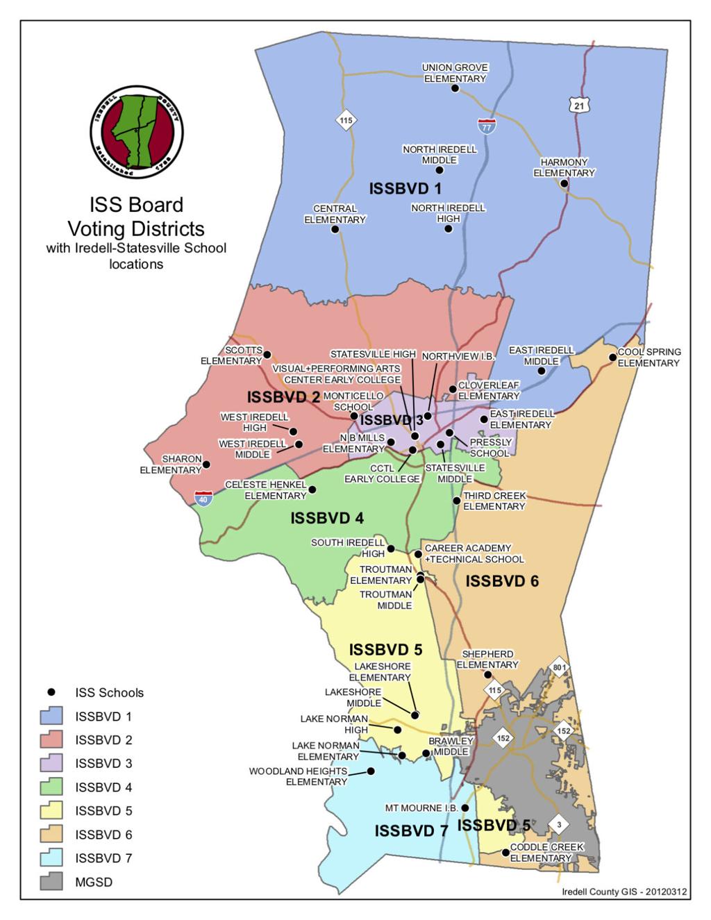 Iredell County Gis Map Redistricting Plan Moves Forward With Alternative 3 Map | Local News |  Statesville.com