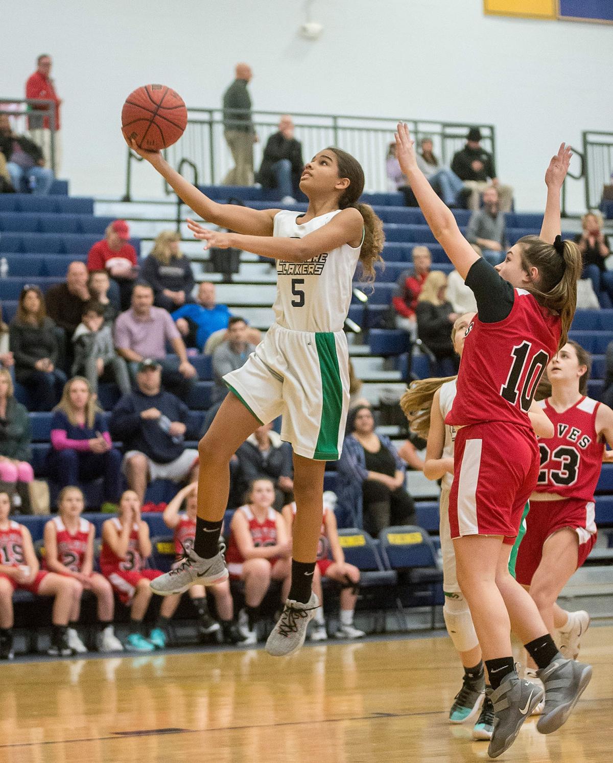 Middle School Girls Basketball Lakeshore Caps Perfect Season With
