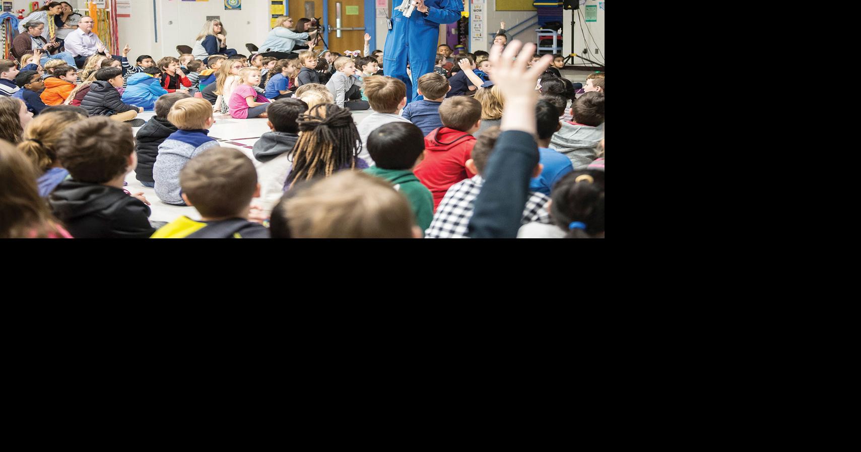 PHOTOS: Astronaut visits Lake Norman Elementary