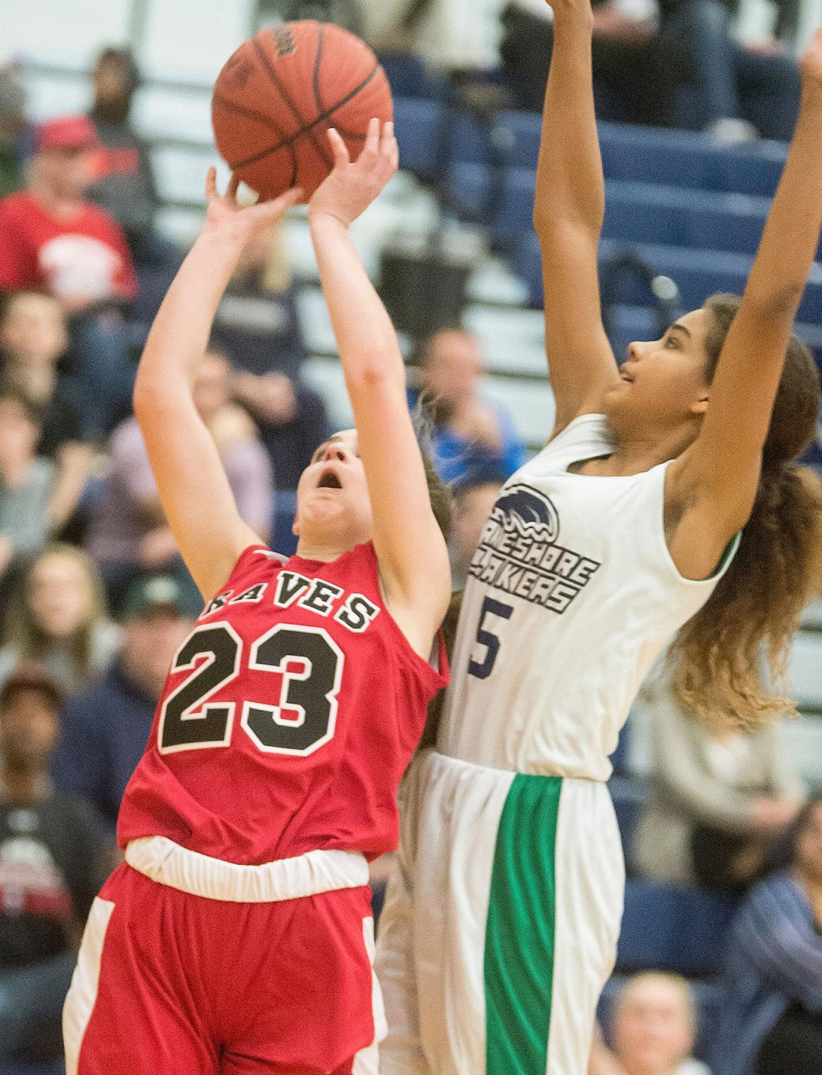 Middle School Girls Basketball Lakeshore Caps Perfect Season With