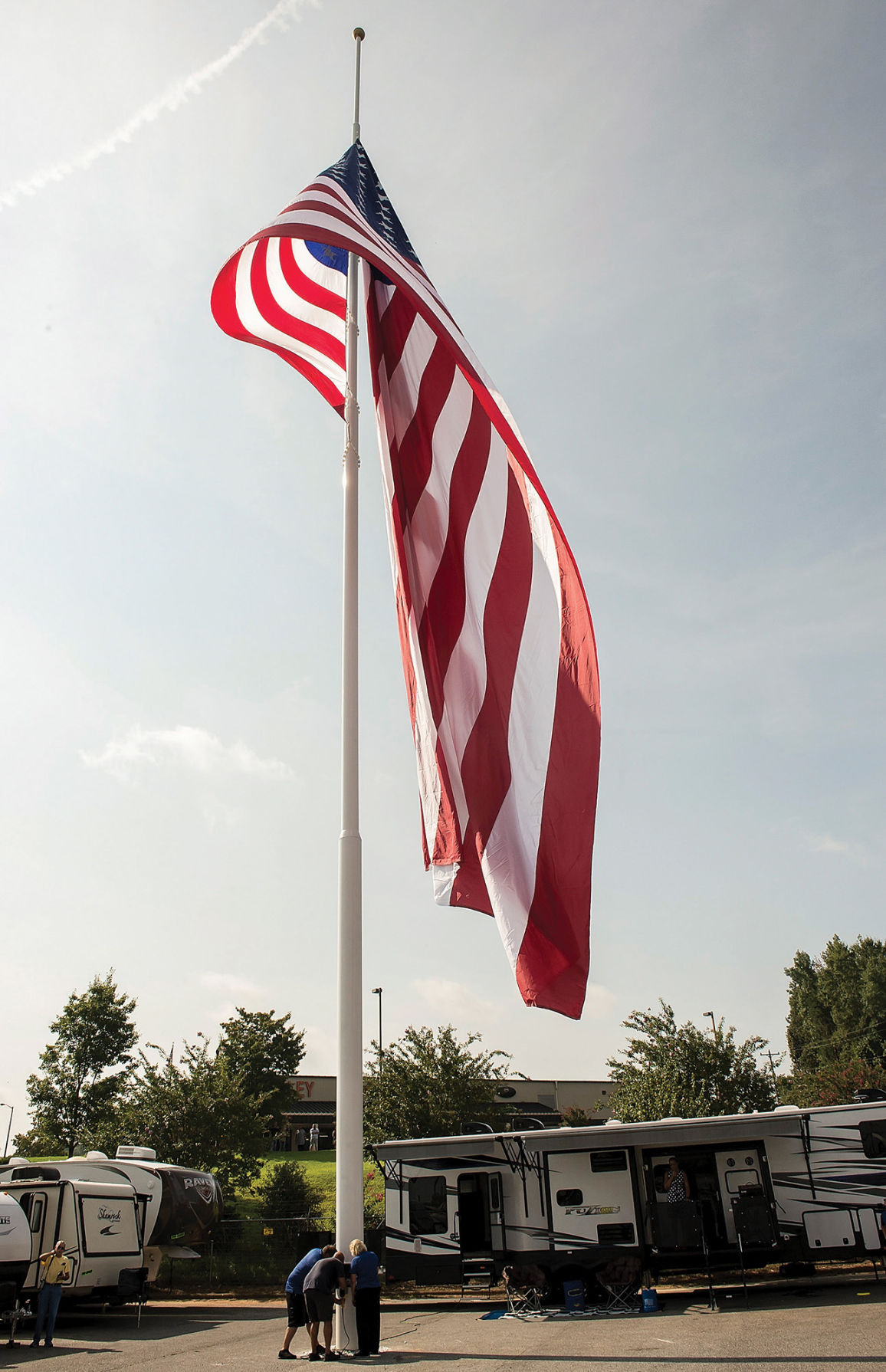 giant american flag