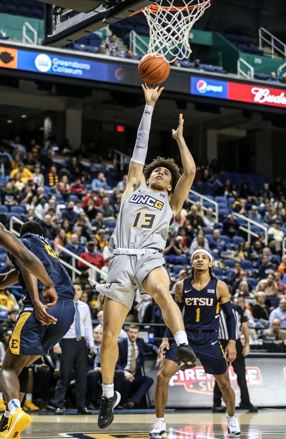 College basketball UNCG at The Citadel College