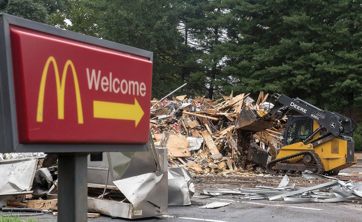 Signal Hill Drive McDonald's demolition makes way for new restaurant