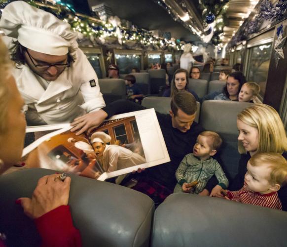 All aboard for The Polar Express train rides