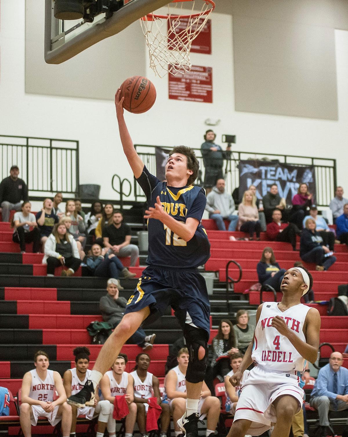 High School Basketball South Iredell Boys Hang On Against North