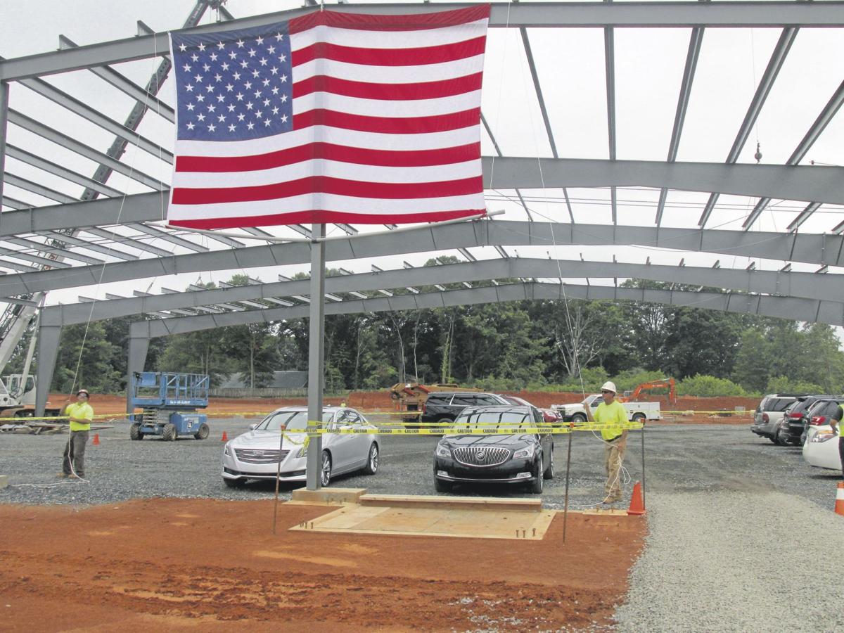 Randy Marion Statesville >> Randy Marion raises flag on new Ford dealership location ... Randy Marion Statesville >> Randy Marion raises flag on new Ford dealership location ...