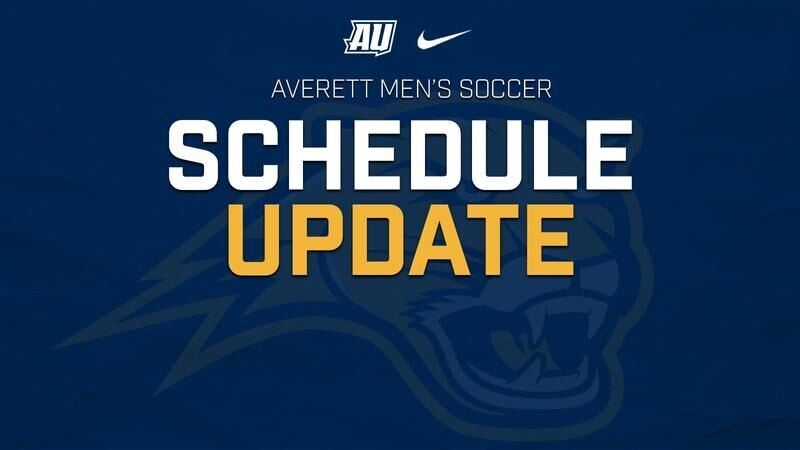 Men’s soccer announces schedule change
