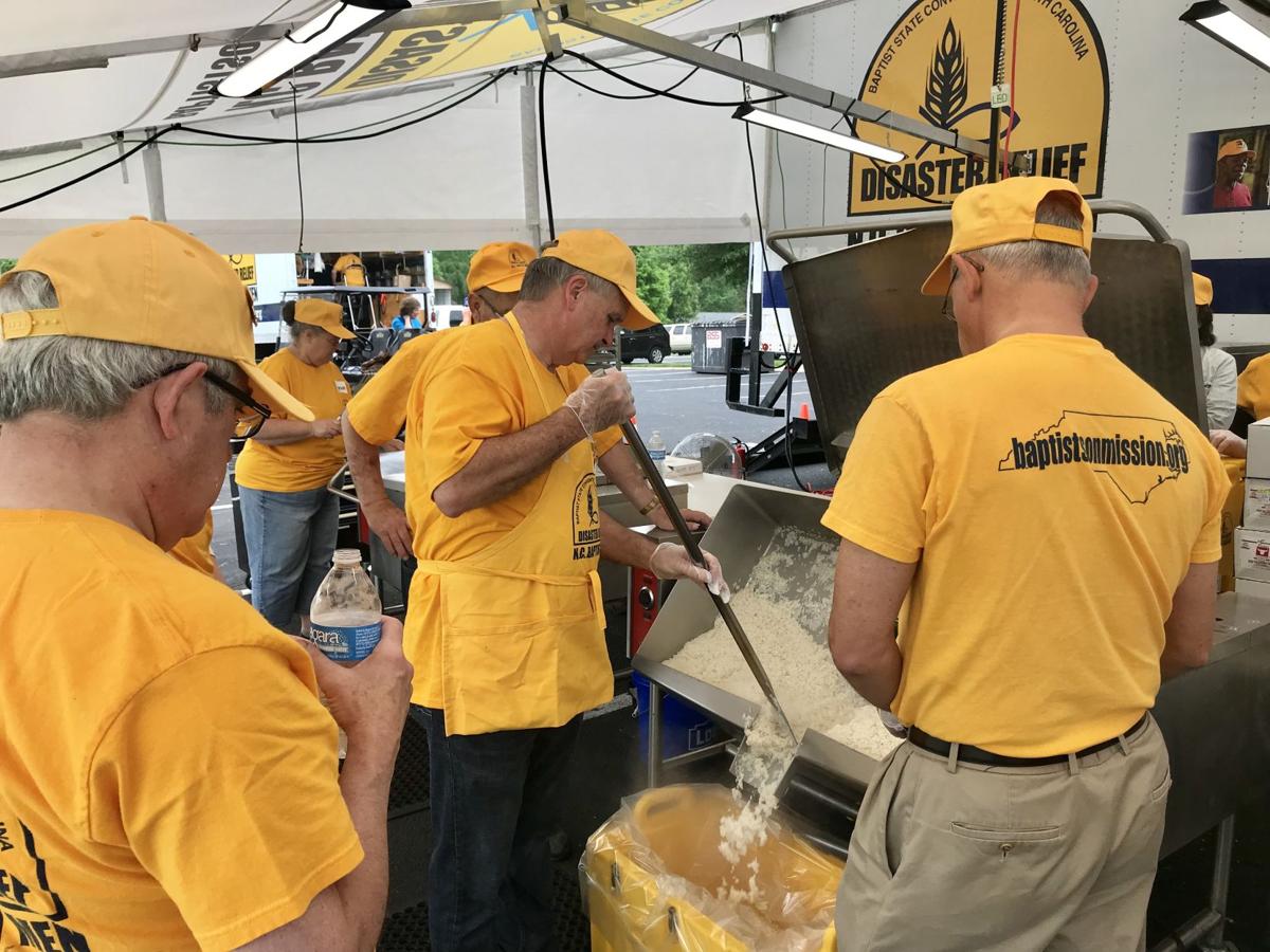 PHOTOS North Carolina Baptist Men and Women's Disaster Relief training