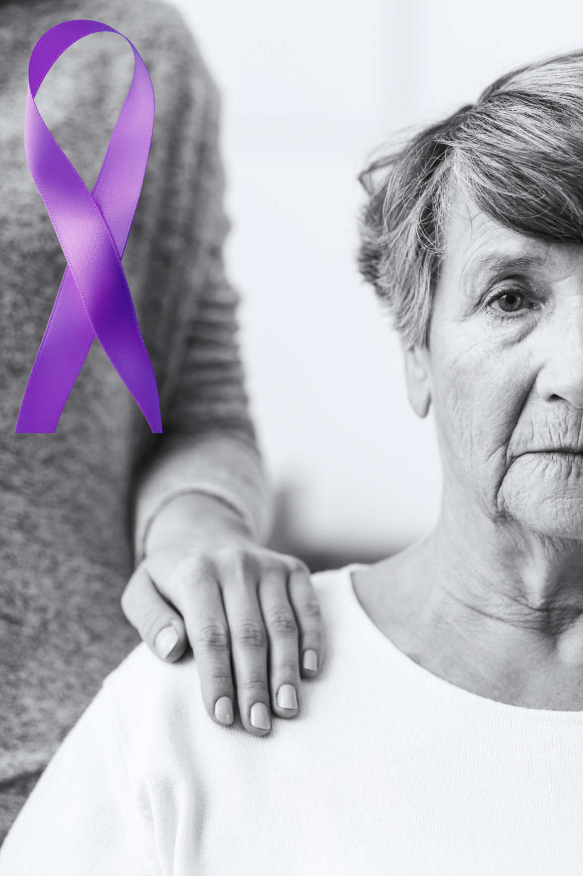Alzheimers with ribbon