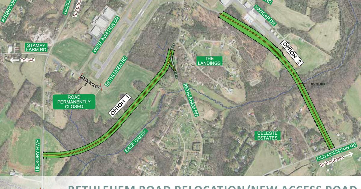 Ruby Rd Airport Rd Residents voice opinions on airport access road options