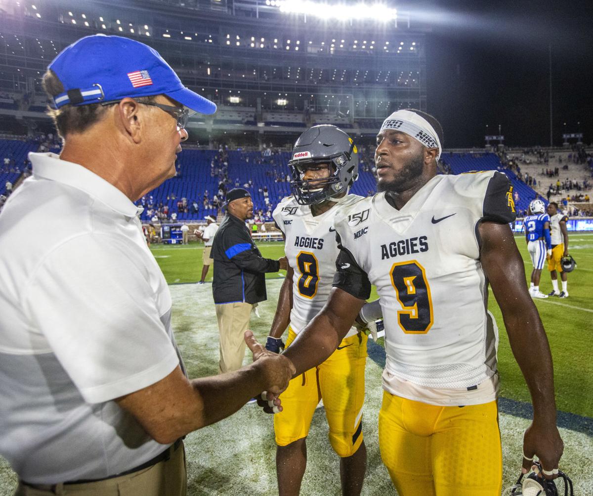 Fourth Down Blues A T Stung By Loss To Analytical Duke Offense