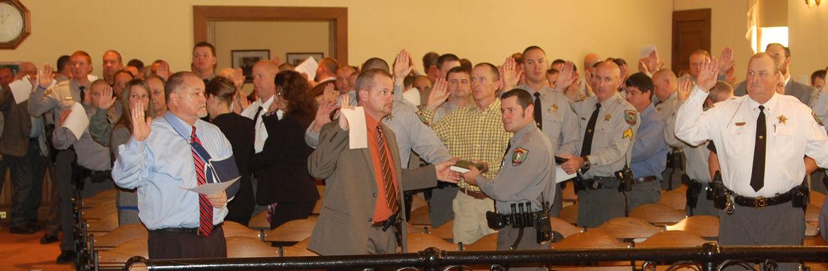 Campbell takes oath as new Iredell sheriff | News ...