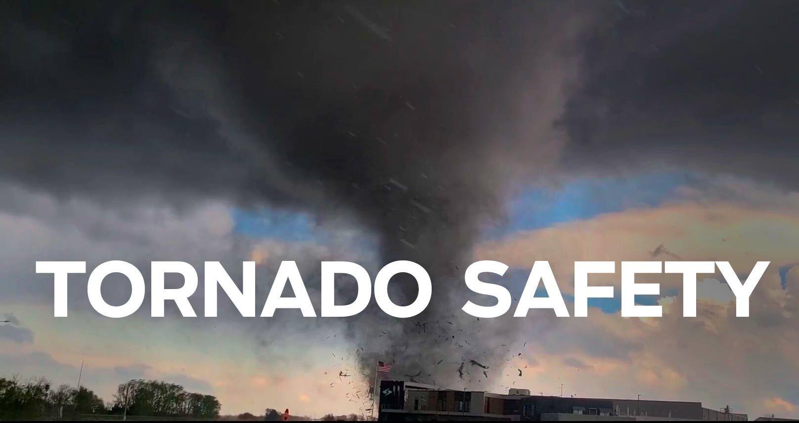 토네이도 경고 그래픽