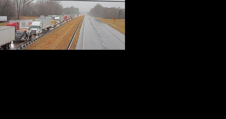 Downed trees closed both lanes of I-40 near Sharon School Rd - Vimarsana News