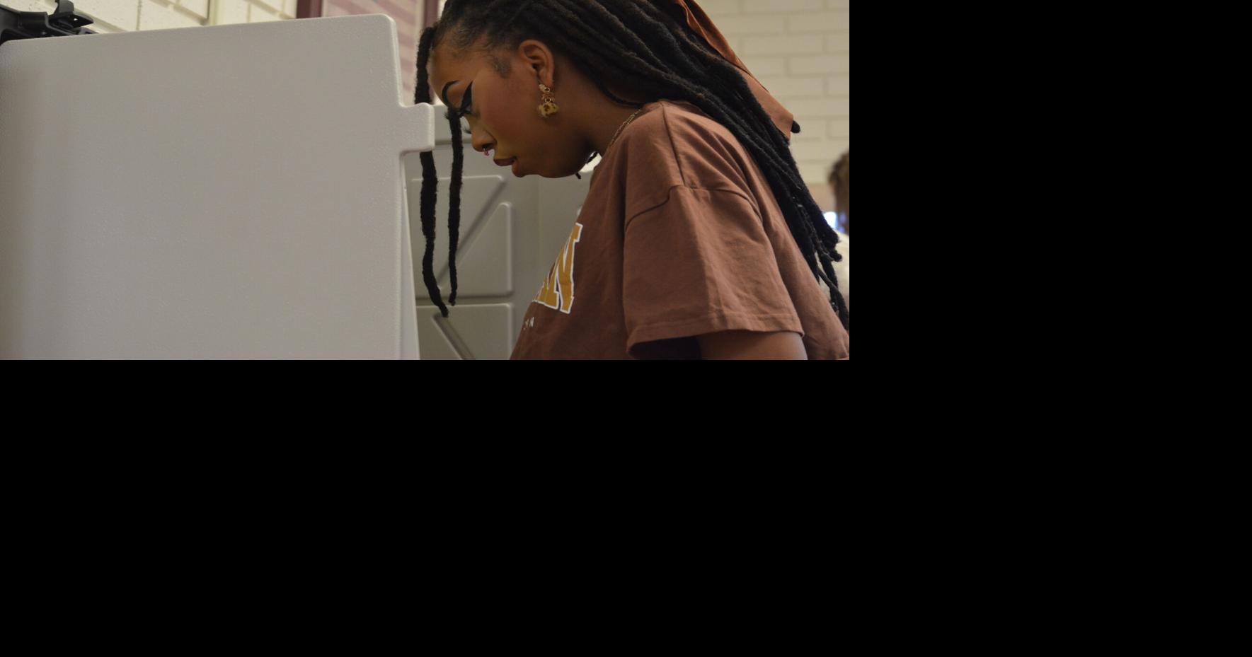 Crossroads students put civics lessons into action by voting