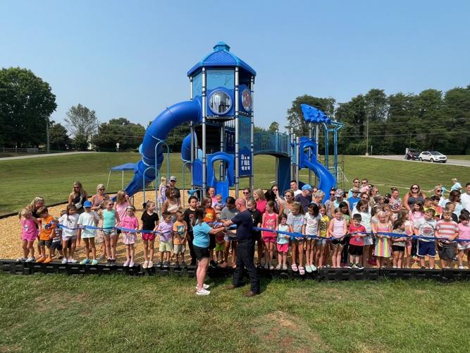 Popsicles and play Lake Norman Elementary opens new playground