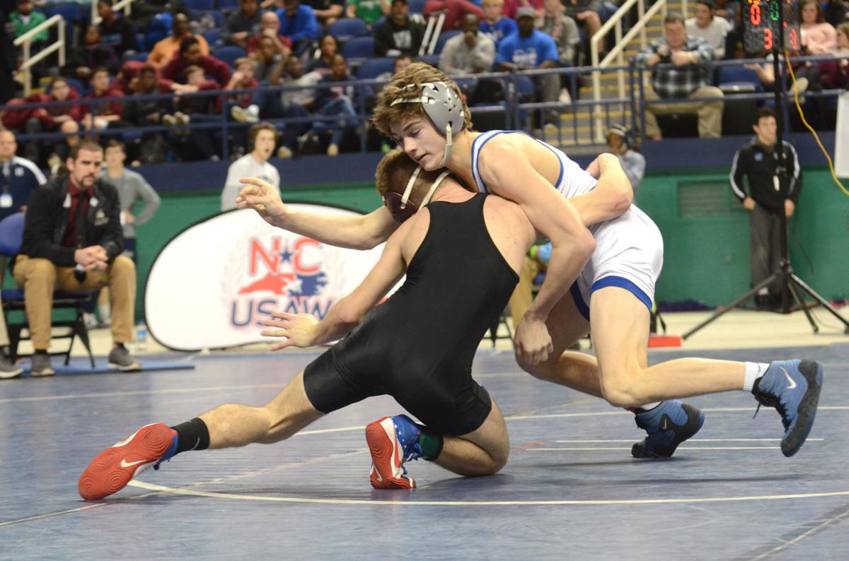 PHOTOS NCHSAA wrestling state championships