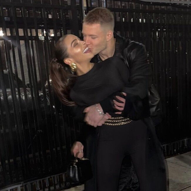 Olivia Culpo, Christian McCaffrey enjoy 'staycation' after 49ers win