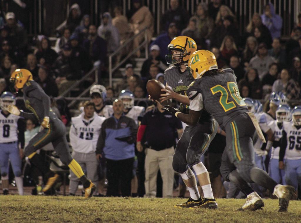 High School Football Foard Knocks Off West Iredell In Regular