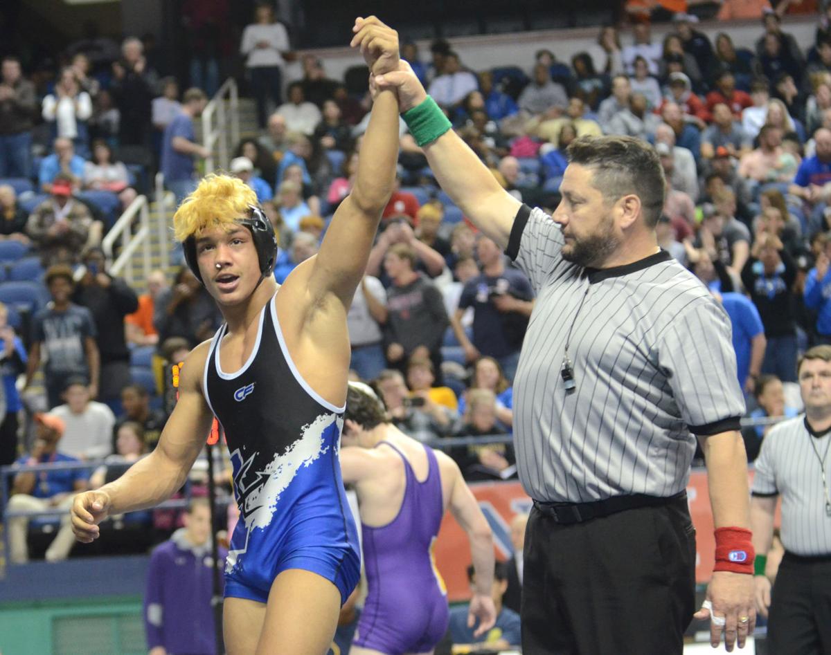 PHOTOS NCHSAA wrestling state championships