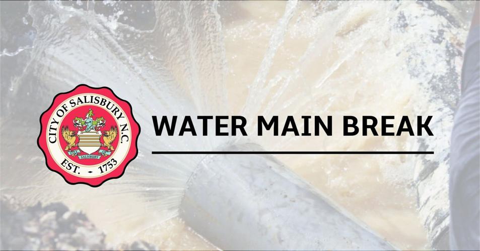 Water Main Break and Traffic Alert