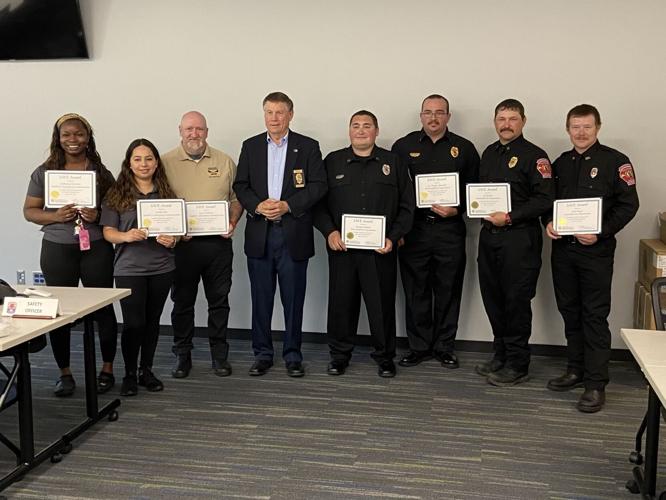 Team effort: First responders recognized for saving a life
