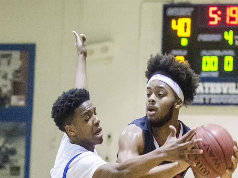High School Basketball Hounds Hold Off East Rowan For Important