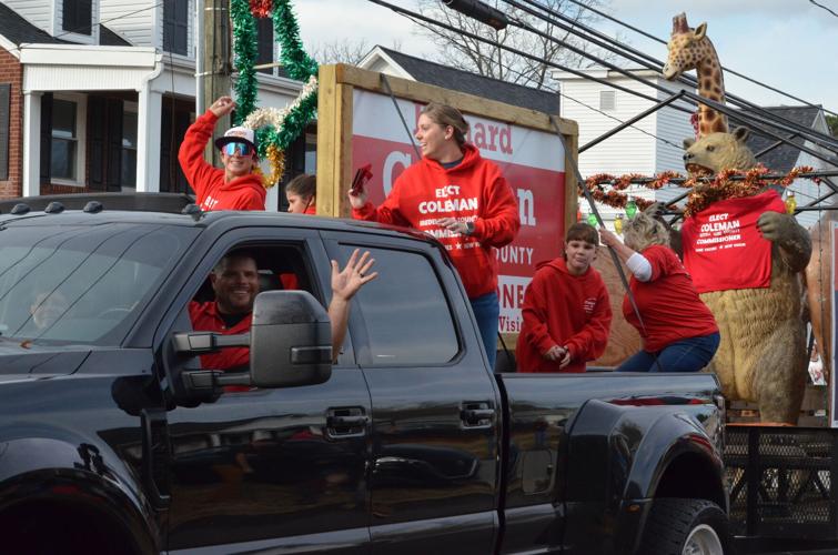 Santa gets ride on fire truck as Harmony Christmas season