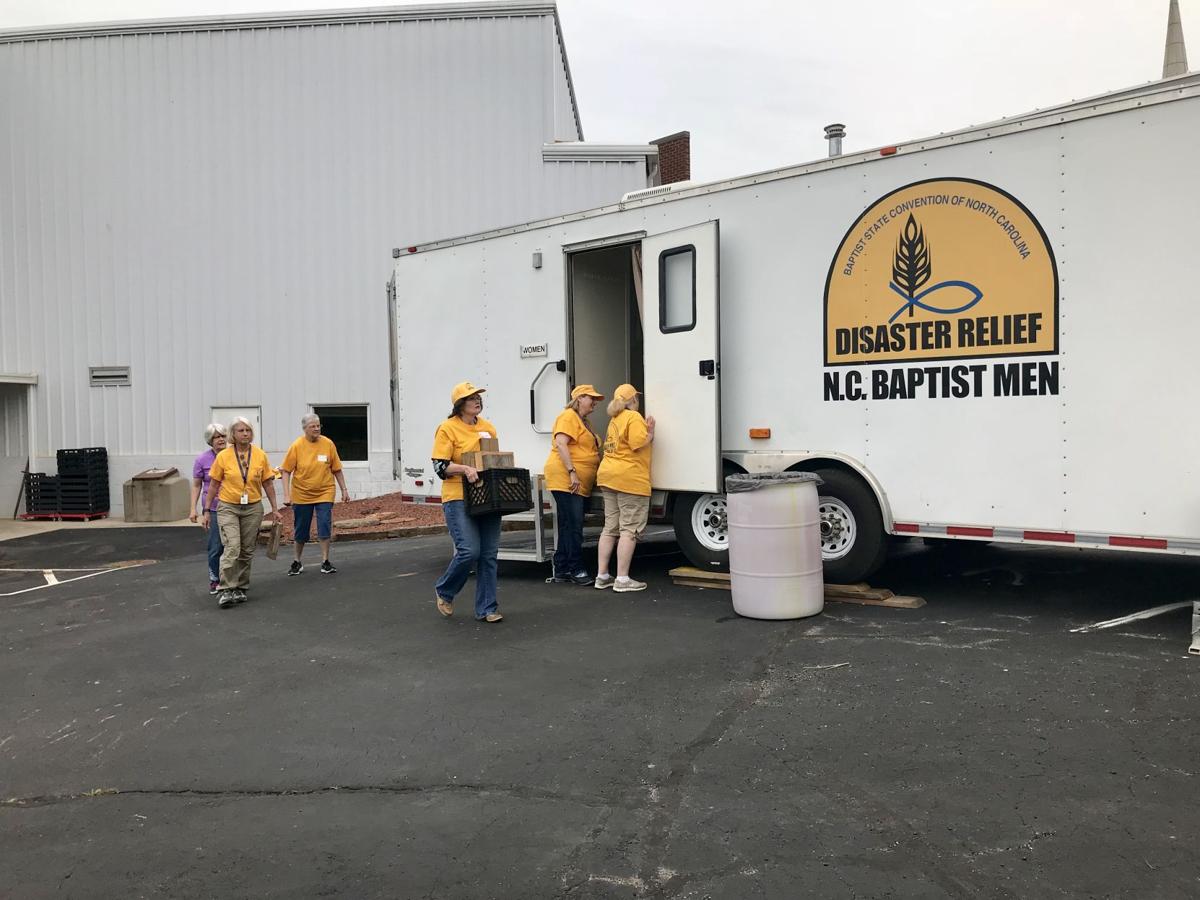 PHOTOS North Carolina Baptist Men and Women's Disaster Relief training