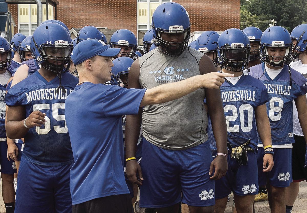 High School Football New Coach Evaluating Mooresville S Prospects